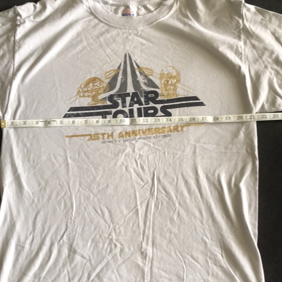 Hanes Star Wars “Star Tours” 25th Anniversary T-Shirt - Picture 5 of 9